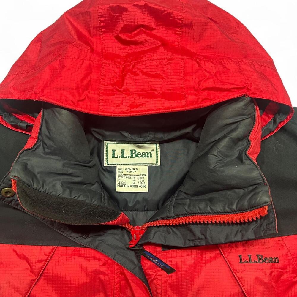 Vintage 90s llbean red black - Picture 6 of 8